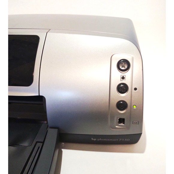 HP Photosmart 7150 Standard Inkjet Printer USB Camera Direct Power Supply WORKS - Picture 10 of 10